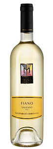 Белое Сухое Вино Fiano Feudo Monaci 2020 г. 0.75 л