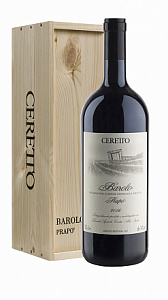 Красное Сухое Вино Ceretto Barolo Prapo 2016 г. 1.5 л Gift Box