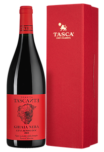 Красное Сухое Вино Tascante Ghiaia Nera Tasca d'Almerita 0.75 л в подарочной упаковке