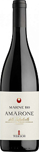 Красное Полусухое Вино Amarone della Valpolicella DOCG Tedeschi Marne 180 Rosso 2017 г. 0.75 л