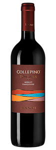 Красное Полусухое Вино CollePino 2020 г. 0.75 л