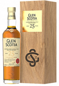 Виски Glen Scotia 25 Years Old 0.7 л Gift Box