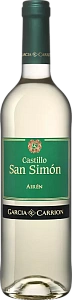 Белое Полусухое Вино Castillo San Simon Airen Garcia Carrion 0.75 л