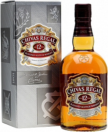 Виски Chivas Regal 12 Years Old 0.5 л Gift Box