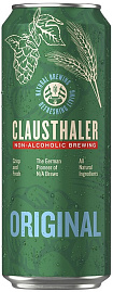 Пиво Clausthaler Original Non-Alcoholic Can 0.5 л