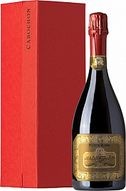 Игристое вино Cabochon Brut Monte Rossa 0.75 л Gift Box