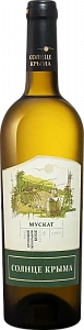 Белое Полусладкое Вино Solnce Kryma Muscat 0.75 л