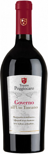 Вино Tenute Poggiocaro Governo all' Uso Toscano 0.75 л