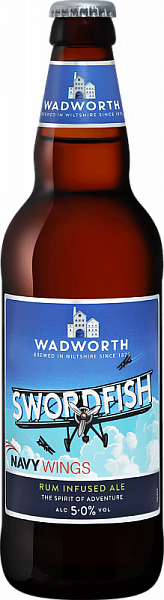 Пиво крафтовое Wadworth Swordfish Rum Infused Ale Glass 0.5 л