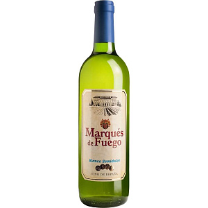 Белое Полусладкое Вино Marques de Fuego Blanco Semi-Sweet 2021 г. 0.75 л