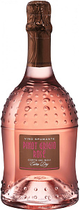 Розовое Экстра драй Игристое вино Corte Dei Rovi Pinot Grigio Rose Spumante Extra Dry 0.75 л
