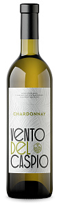 Белое Сухое Вино Vento del Caspio Chardonnay 0.75 л