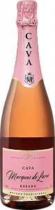 Розовое Брют Игристое вино Marques de Lares Rosado 0.75 л
