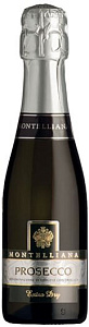 Белое Сухое Игристое вино Montelliana Prosecco Treviso DOC Extra Dry 0.2 л