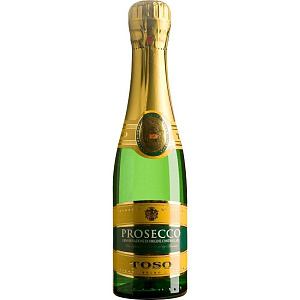Белое Брют Игристое вино Toso Prosecco 0.2 л
