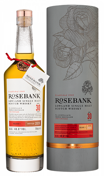 Виски Rosebank Aged 30 Years 0.7 л Gift Box