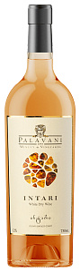 Белое Сухое Вино Palavani Intari 0.75 л