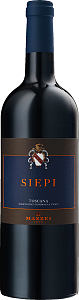 Красное Сухое Вино Siepi Toscana 2017 г. 0.75 л