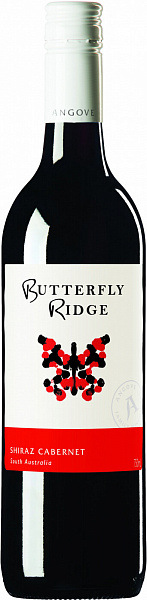 Вино Butterfly Ridge Shiraz Cabernet 2018 г. 0.75 л
