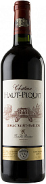 Вино Chateau Haut-Piquat Lussac Saint-Emilion AOC 0.75 л