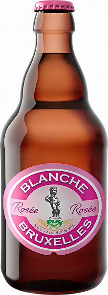 Пиво Blanche de Bruxelles Rosee Glass 0.33 л