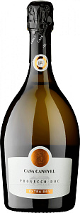Белое Экстра драй Игристое Вино Casa Canevel Prosecco Extra Dry 0.75 л