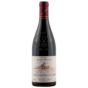 Красное Сухое Вино Chateauneuf-du-Pape Andre Brunel 2019 г. 0.75 л
