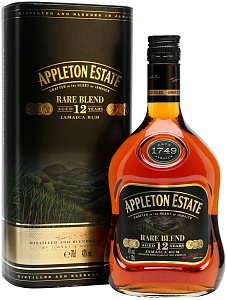 Ром Appleton Estate Rare Blend 12 Years Old 0.7 л в подарочной упаковке