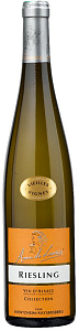 Белое Сухое Вино Alsace AOC Collection Anne De Laweiss Riesling 0.75 л