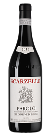 Вино Barolo del Comune di Barolo Scarzello 2016 г. 0.75 л