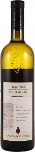 Белое Сухое Вино Casata Monfort Pinot Grigio Trentino 0.75 л