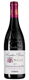 Вино Chateauneuf-du-Pape Saintes Pierres de Nalys Rouge 2017 г. 0.75 л