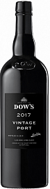 Портвейн Dow's Vintage Port 2017 г. 0.75 л