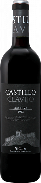 Вино Castillo Clavijo Reserva Rioja DOCa Criadores de Rioja 2016 г. 0.75 л