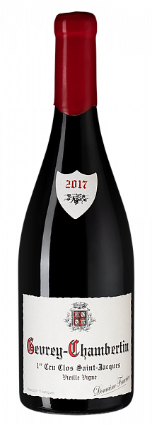 Вино Gevrey-Chambertin Premier Cru Clos Saint-Jacques Vieille Vigne 2017 г. 0.75 л