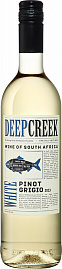 Вино Deep Creek Pinot Grigio Western Cape WO Origin Wine Stellenbosh 0.75 л