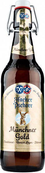 Пиво Hacker-Pschorr Munchner Gold Glass 0.5 л