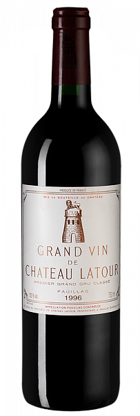 Вино Chateau Latour 1996 г. 0.75 л