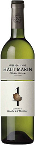 Белое Сухое Вино Haut Marin Littorine Colombard & Ugni Blanc Cotes de Gascogne IGP 0.75 л