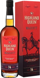 Виски Highland Queen Majesty Single Malt Scotch Whisky 14 Years Old 0.7 л в подарочной упаковке