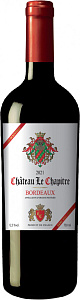 Красное Сухое Вино Chateau Le Chapitre Bordeaux Rouge 0.75 л