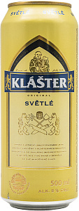 Пиво Klaster Svetle Can 0.5 л