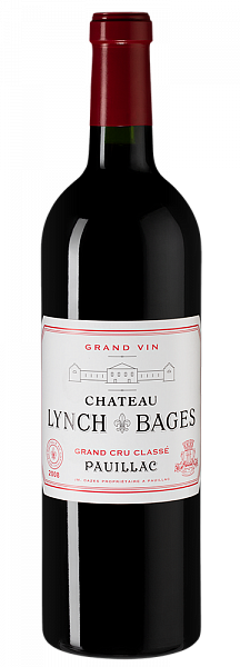 Вино Chateau Lynch-Bages 2008 г. 0.75 л