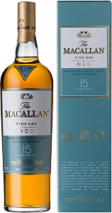 Виски Macallan Fine Oak 15 Years Old 0.7 л в подарочной упаковке