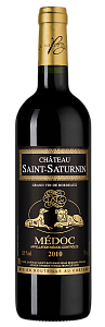 Красное Сухое Вино Chateau Saint-Saturnin Medoc 2010 г. 0.75 л