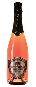 Розовое Брют Игристое вино Cava Dos Caprichos Rosado Brut 0.75 л