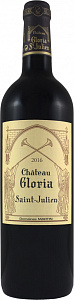 Красное Сухое Вино Chateau Gloria 2016 г. 0.75 л