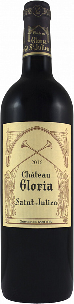 Вино Chateau Gloria 2016 г. 0.75 л