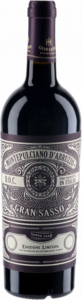 Вино Gran Sasso Montepulciano d'Abruzzo 0.75 л