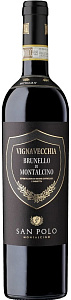 Красное Сухое Вино San Polo Vignavecchia Brunello di Montalcino 2016 г. 0.75 л
